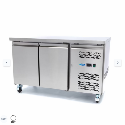  Ψυγείο πάγκου - 136cm - 2 πόρτες